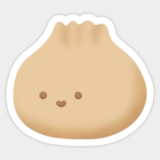 Dumpling Adorable Kawaii Cartoon Sticker